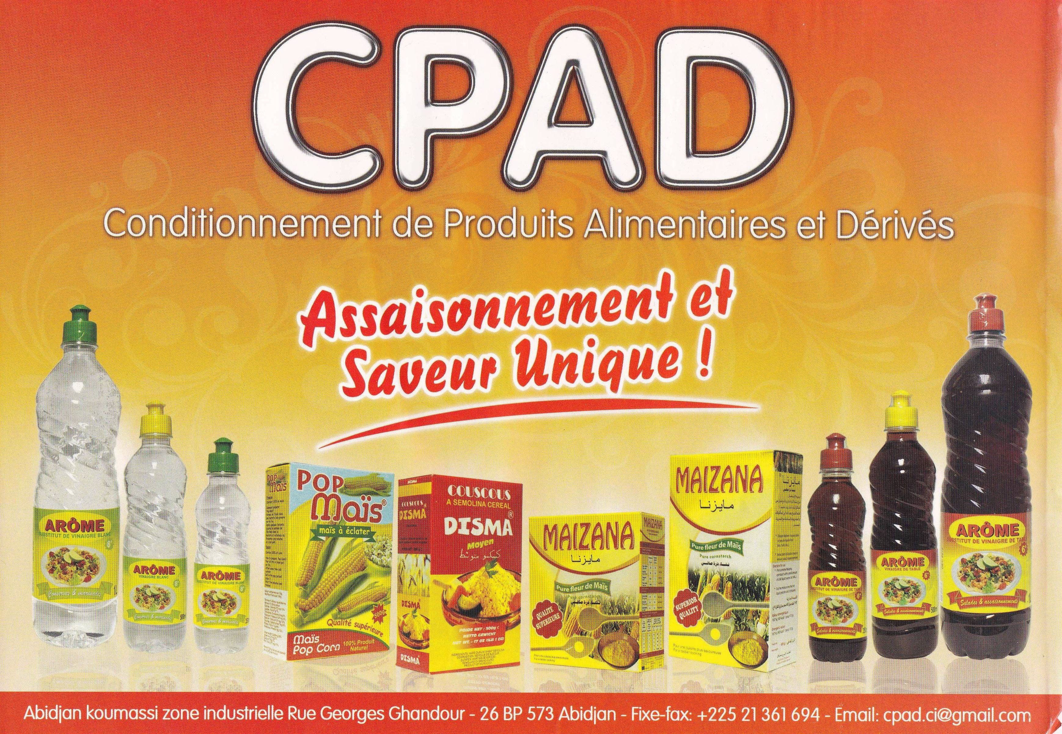 Catalogue des produits CPAD-CI (image MediaPubTV)